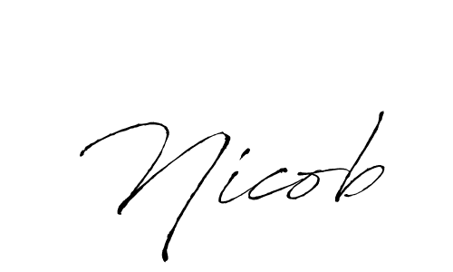 It looks lik you need a new signature style for name Nicob. Design unique handwritten (Antro_Vectra) signature with our free signature maker in just a few clicks. Nicob signature style 6 images and pictures png