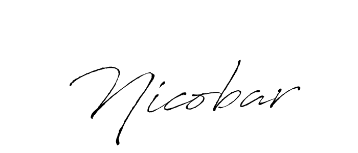 Use a signature maker to create a handwritten signature online. With this signature software, you can design (Antro_Vectra) your own signature for name Nicobar. Nicobar signature style 6 images and pictures png
