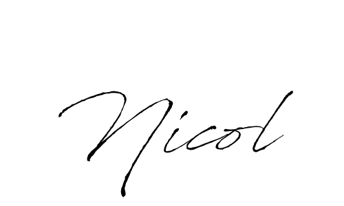 The best way (Antro_Vectra) to make a short signature is to pick only two or three words in your name. The name Nicol include a total of six letters. For converting this name. Nicol signature style 6 images and pictures png