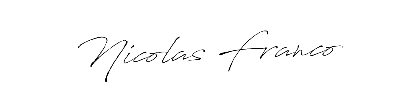 Make a beautiful signature design for name Nicolas Franco. Use this online signature maker to create a handwritten signature for free. Nicolas Franco signature style 6 images and pictures png