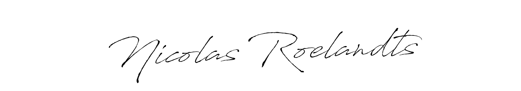 How to make Nicolas Roelandts signature? Antro_Vectra is a professional autograph style. Create handwritten signature for Nicolas Roelandts name. Nicolas Roelandts signature style 6 images and pictures png