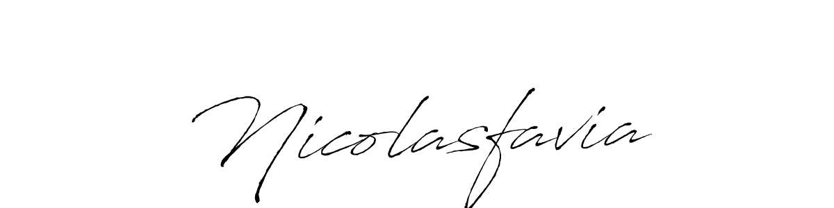 The best way (Antro_Vectra) to make a short signature is to pick only two or three words in your name. The name Nicolasfavia include a total of six letters. For converting this name. Nicolasfavia signature style 6 images and pictures png