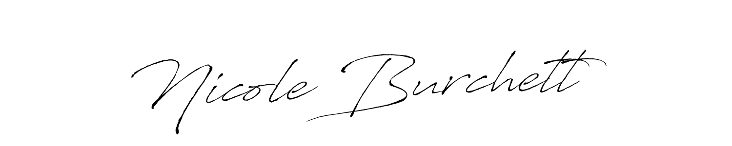 Antro_Vectra is a professional signature style that is perfect for those who want to add a touch of class to their signature. It is also a great choice for those who want to make their signature more unique. Get Nicole Burchett name to fancy signature for free. Nicole Burchett signature style 6 images and pictures png