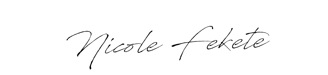 It looks lik you need a new signature style for name Nicole Fekete. Design unique handwritten (Antro_Vectra) signature with our free signature maker in just a few clicks. Nicole Fekete signature style 6 images and pictures png