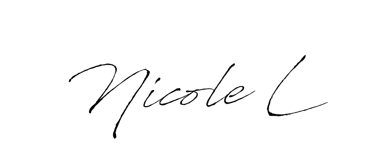 Once you've used our free online signature maker to create your best signature Antro_Vectra style, it's time to enjoy all of the benefits that Nicole L name signing documents. Nicole L signature style 6 images and pictures png