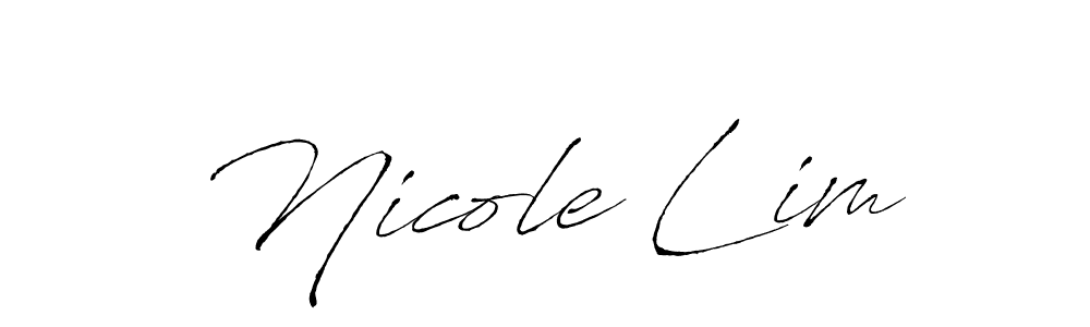 You can use this online signature creator to create a handwritten signature for the name Nicole Lim. This is the best online autograph maker. Nicole Lim signature style 6 images and pictures png