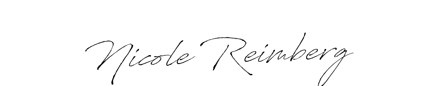Make a short Nicole Reimberg signature style. Manage your documents anywhere anytime using Antro_Vectra. Create and add eSignatures, submit forms, share and send files easily. Nicole Reimberg signature style 6 images and pictures png