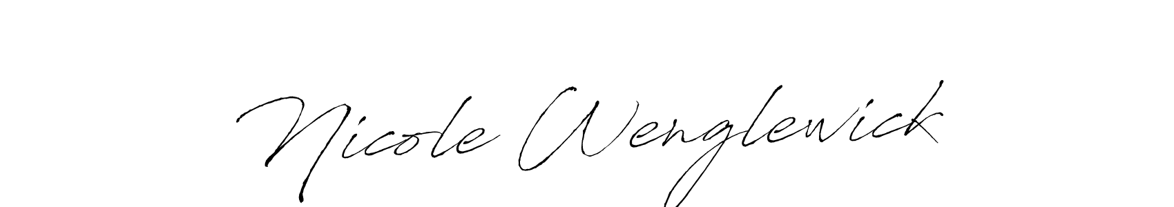 Also You can easily find your signature by using the search form. We will create Nicole Wenglewick name handwritten signature images for you free of cost using Antro_Vectra sign style. Nicole Wenglewick signature style 6 images and pictures png