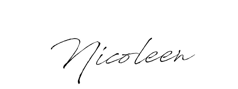if you are searching for the best signature style for your name Nicoleen. so please give up your signature search. here we have designed multiple signature styles  using Antro_Vectra. Nicoleen signature style 6 images and pictures png