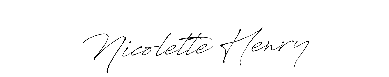 How to Draw Nicolette Henry signature style? Antro_Vectra is a latest design signature styles for name Nicolette Henry. Nicolette Henry signature style 6 images and pictures png