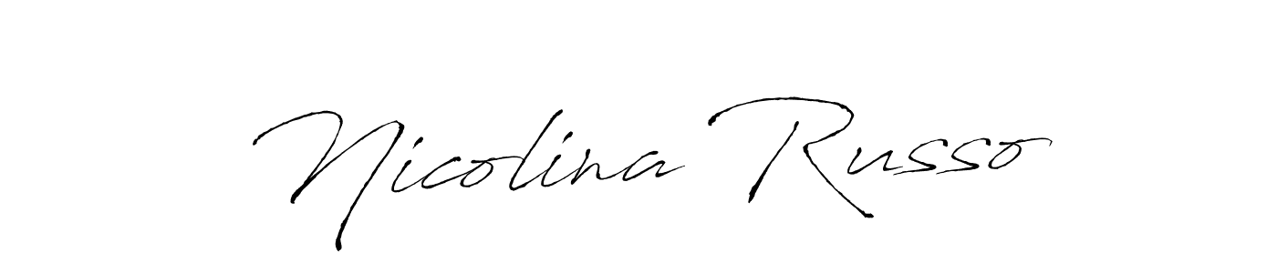 Best and Professional Signature Style for Nicolina Russo. Antro_Vectra Best Signature Style Collection. Nicolina Russo signature style 6 images and pictures png