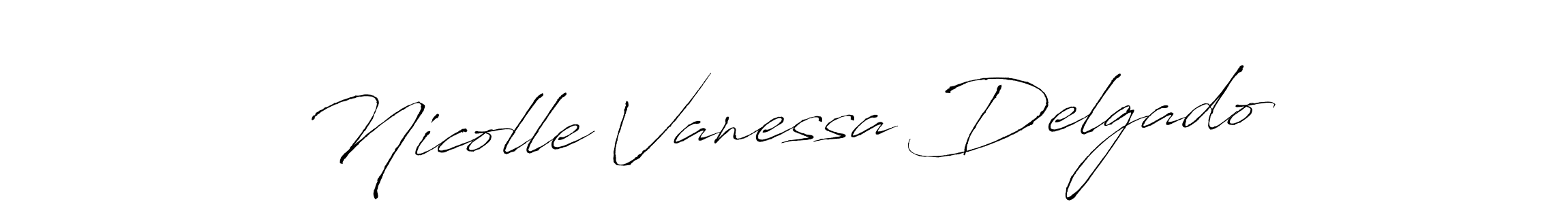 Make a beautiful signature design for name Nicolle Vanessa Delgado. Use this online signature maker to create a handwritten signature for free. Nicolle Vanessa Delgado signature style 6 images and pictures png