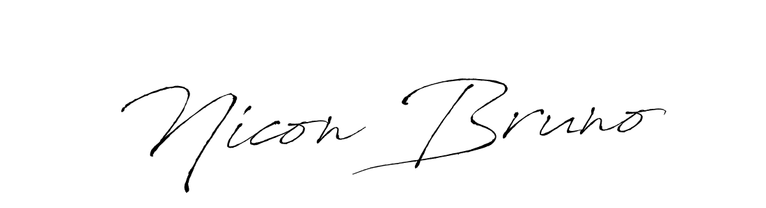 Similarly Antro_Vectra is the best handwritten signature design. Signature creator online .You can use it as an online autograph creator for name Nicon Bruno. Nicon Bruno signature style 6 images and pictures png