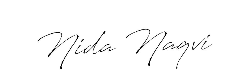 if you are searching for the best signature style for your name Nida Naqvi. so please give up your signature search. here we have designed multiple signature styles  using Antro_Vectra. Nida Naqvi signature style 6 images and pictures png