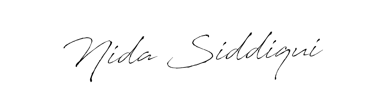 Once you've used our free online signature maker to create your best signature Antro_Vectra style, it's time to enjoy all of the benefits that Nida Siddiqui name signing documents. Nida Siddiqui signature style 6 images and pictures png