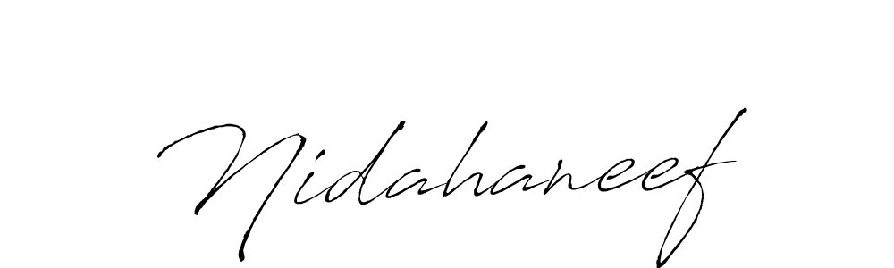 Make a beautiful signature design for name Nidahaneef. Use this online signature maker to create a handwritten signature for free. Nidahaneef signature style 6 images and pictures png