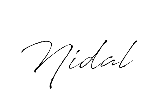 Here are the top 10 professional signature styles for the name Nidal. These are the best autograph styles you can use for your name. Nidal signature style 6 images and pictures png