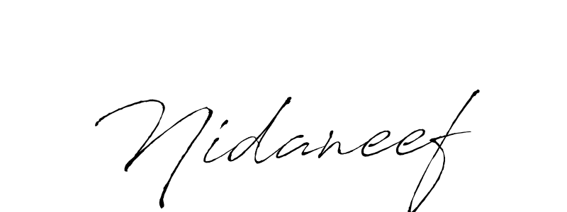 if you are searching for the best signature style for your name Nidaneef. so please give up your signature search. here we have designed multiple signature styles  using Antro_Vectra. Nidaneef signature style 6 images and pictures png