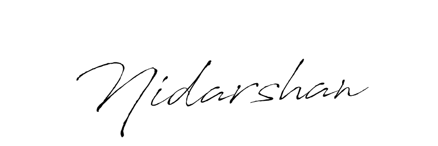 You can use this online signature creator to create a handwritten signature for the name Nidarshan. This is the best online autograph maker. Nidarshan signature style 6 images and pictures png