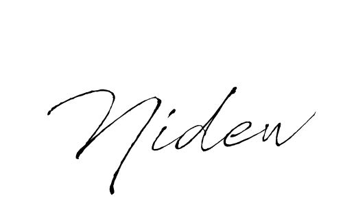 This is the best signature style for the Nidew name. Also you like these signature font (Antro_Vectra). Mix name signature. Nidew signature style 6 images and pictures png