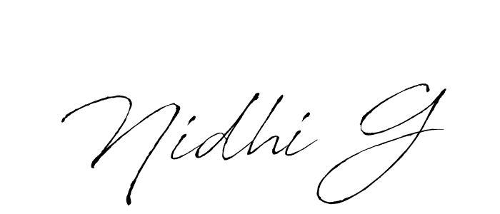 Make a short Nidhi G signature style. Manage your documents anywhere anytime using Antro_Vectra. Create and add eSignatures, submit forms, share and send files easily. Nidhi G signature style 6 images and pictures png