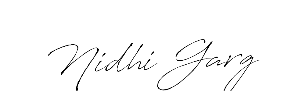 if you are searching for the best signature style for your name Nidhi Garg. so please give up your signature search. here we have designed multiple signature styles  using Antro_Vectra. Nidhi Garg signature style 6 images and pictures png