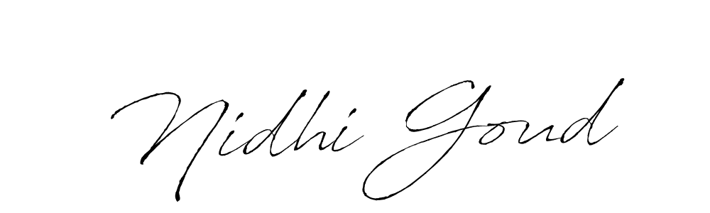 Also You can easily find your signature by using the search form. We will create Nidhi Goud name handwritten signature images for you free of cost using Antro_Vectra sign style. Nidhi Goud signature style 6 images and pictures png