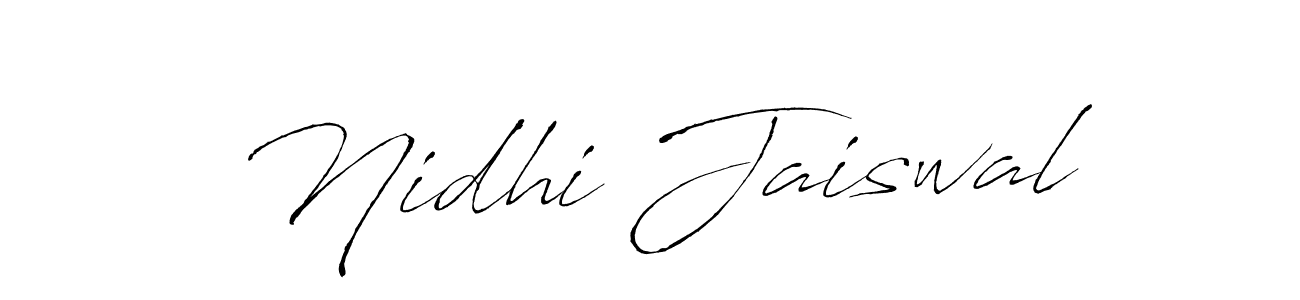 Antro_Vectra is a professional signature style that is perfect for those who want to add a touch of class to their signature. It is also a great choice for those who want to make their signature more unique. Get Nidhi Jaiswal name to fancy signature for free. Nidhi Jaiswal signature style 6 images and pictures png