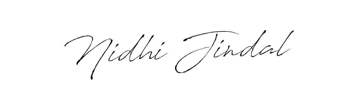 Make a beautiful signature design for name Nidhi Jindal. Use this online signature maker to create a handwritten signature for free. Nidhi Jindal signature style 6 images and pictures png