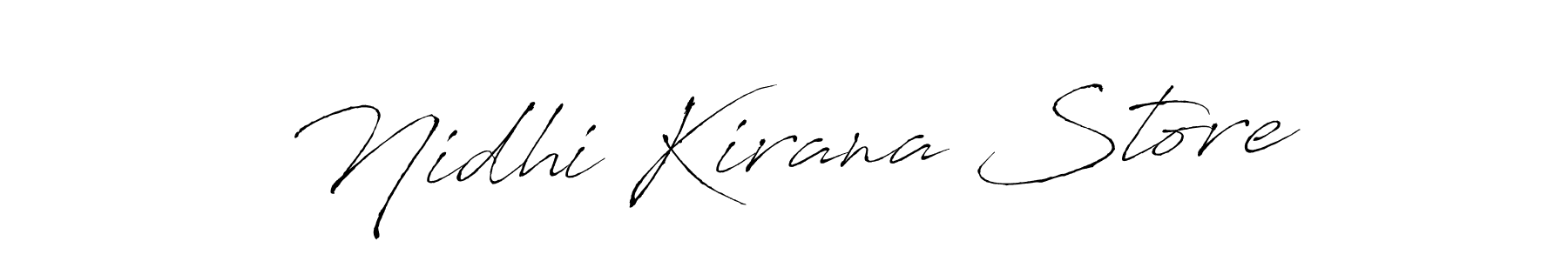 See photos of Nidhi Kirana Store official signature by Spectra . Check more albums & portfolios. Read reviews & check more about Antro_Vectra font. Nidhi Kirana Store signature style 6 images and pictures png