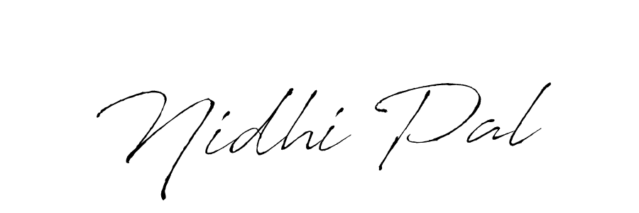 Create a beautiful signature design for name Nidhi Pal. With this signature (Antro_Vectra) fonts, you can make a handwritten signature for free. Nidhi Pal signature style 6 images and pictures png