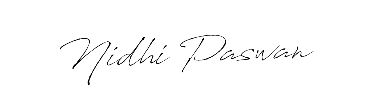 Also You can easily find your signature by using the search form. We will create Nidhi Paswan name handwritten signature images for you free of cost using Antro_Vectra sign style. Nidhi Paswan signature style 6 images and pictures png