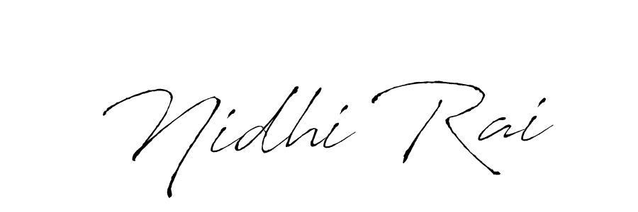 It looks lik you need a new signature style for name Nidhi Rai. Design unique handwritten (Antro_Vectra) signature with our free signature maker in just a few clicks. Nidhi Rai signature style 6 images and pictures png