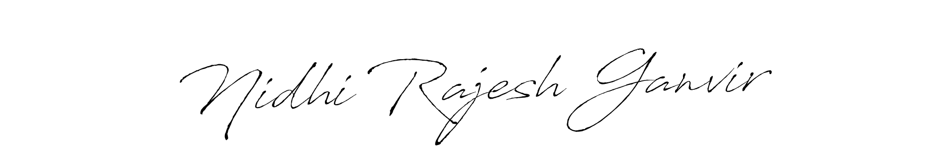 See photos of Nidhi Rajesh Ganvir official signature by Spectra . Check more albums & portfolios. Read reviews & check more about Antro_Vectra font. Nidhi Rajesh Ganvir signature style 6 images and pictures png