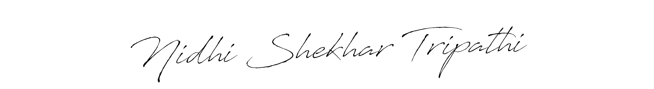 You can use this online signature creator to create a handwritten signature for the name Nidhi Shekhar Tripathi. This is the best online autograph maker. Nidhi Shekhar Tripathi signature style 6 images and pictures png