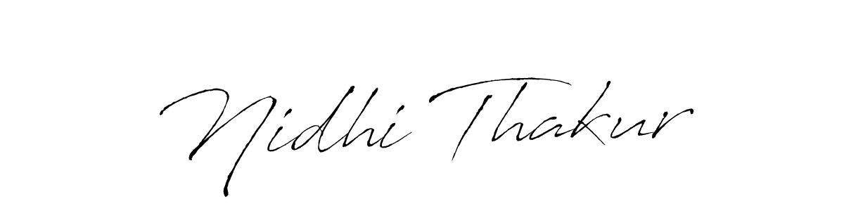 Similarly Antro_Vectra is the best handwritten signature design. Signature creator online .You can use it as an online autograph creator for name Nidhi Thakur. Nidhi Thakur signature style 6 images and pictures png