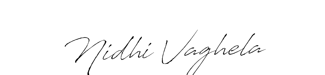 This is the best signature style for the Nidhi Vaghela name. Also you like these signature font (Antro_Vectra). Mix name signature. Nidhi Vaghela signature style 6 images and pictures png