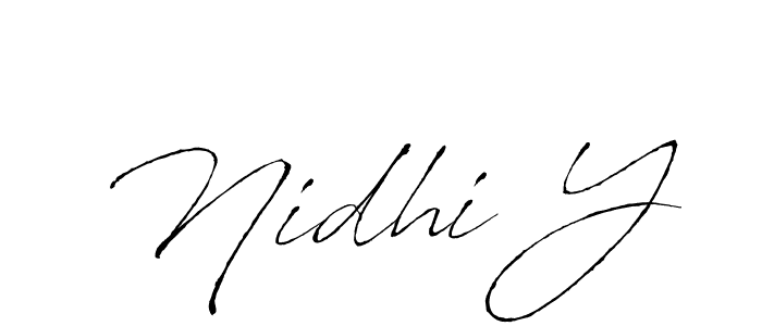 You can use this online signature creator to create a handwritten signature for the name Nidhi Y. This is the best online autograph maker. Nidhi Y signature style 6 images and pictures png
