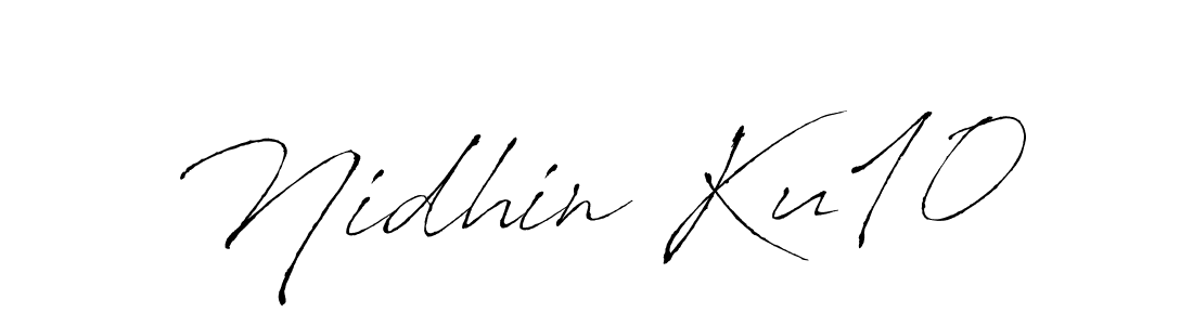 See photos of Nidhin Ku10 official signature by Spectra . Check more albums & portfolios. Read reviews & check more about Antro_Vectra font. Nidhin Ku10 signature style 6 images and pictures png