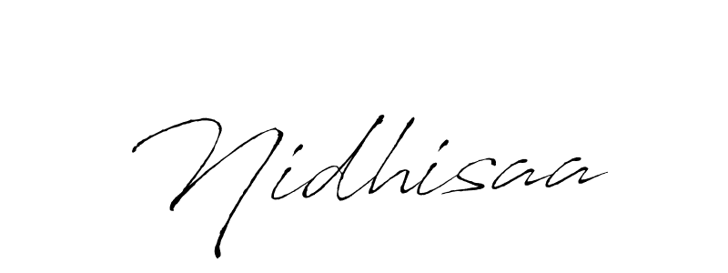 Similarly Antro_Vectra is the best handwritten signature design. Signature creator online .You can use it as an online autograph creator for name Nidhisaa. Nidhisaa signature style 6 images and pictures png