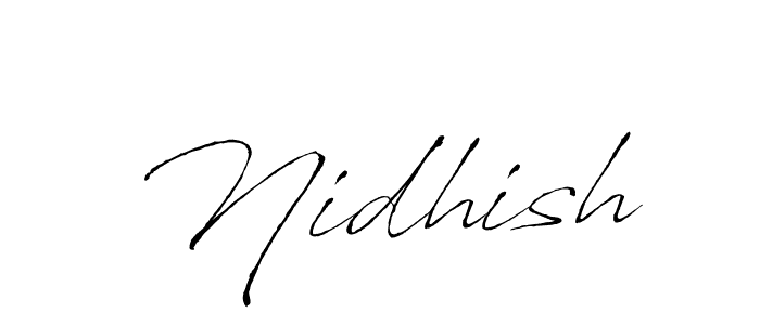 It looks lik you need a new signature style for name Nidhish. Design unique handwritten (Antro_Vectra) signature with our free signature maker in just a few clicks. Nidhish signature style 6 images and pictures png