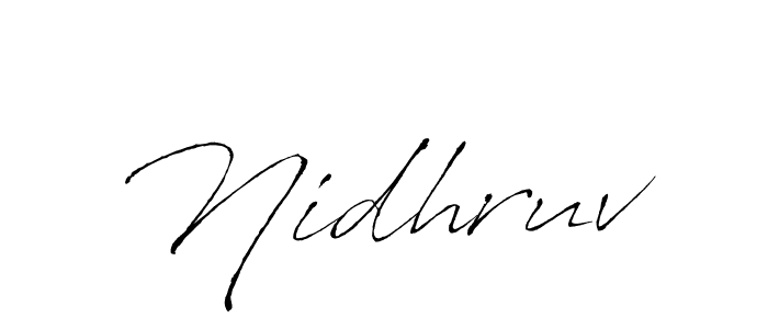 This is the best signature style for the Nidhruv name. Also you like these signature font (Antro_Vectra). Mix name signature. Nidhruv signature style 6 images and pictures png