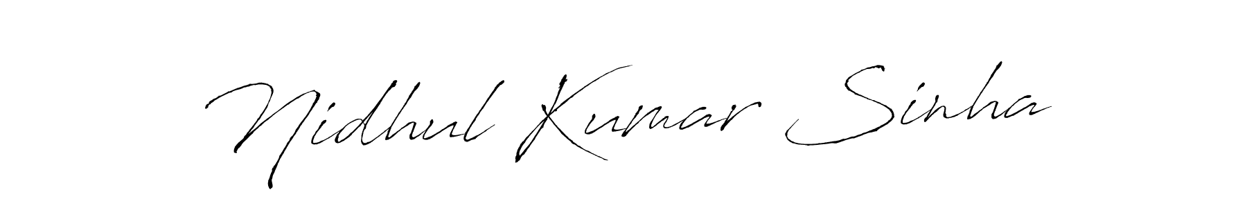 It looks lik you need a new signature style for name Nidhul Kumar Sinha. Design unique handwritten (Antro_Vectra) signature with our free signature maker in just a few clicks. Nidhul Kumar Sinha signature style 6 images and pictures png