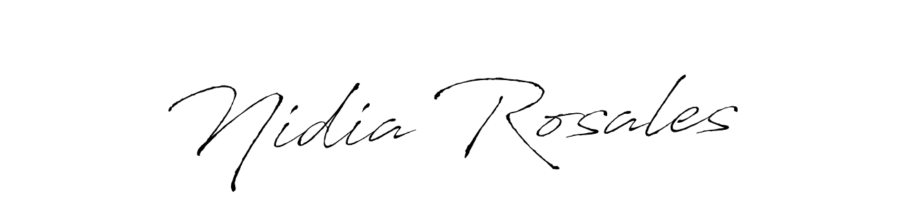 This is the best signature style for the Nidia Rosales name. Also you like these signature font (Antro_Vectra). Mix name signature. Nidia Rosales signature style 6 images and pictures png
