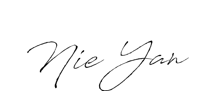Check out images of Autograph of Nie Yan name. Actor Nie Yan Signature Style. Antro_Vectra is a professional sign style online. Nie Yan signature style 6 images and pictures png