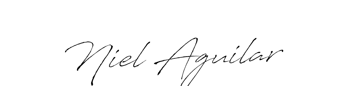 How to make Niel Aguilar name signature. Use Antro_Vectra style for creating short signs online. This is the latest handwritten sign. Niel Aguilar signature style 6 images and pictures png