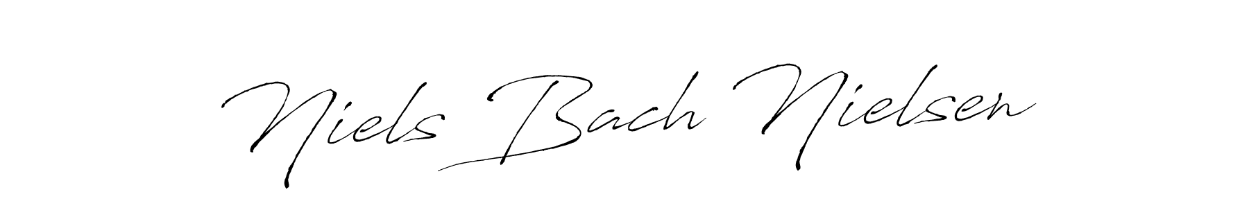 Design your own signature with our free online signature maker. With this signature software, you can create a handwritten (Antro_Vectra) signature for name Niels Bach Nielsen. Niels Bach Nielsen signature style 6 images and pictures png