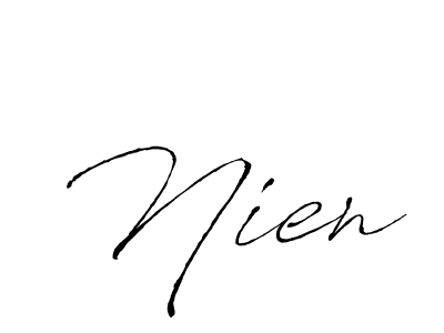 Best and Professional Signature Style for Nien. Antro_Vectra Best Signature Style Collection. Nien signature style 6 images and pictures png