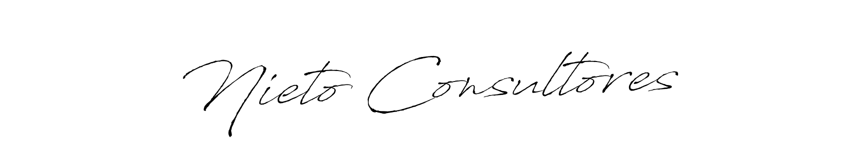 Antro_Vectra is a professional signature style that is perfect for those who want to add a touch of class to their signature. It is also a great choice for those who want to make their signature more unique. Get Nieto Consultores name to fancy signature for free. Nieto Consultores signature style 6 images and pictures png