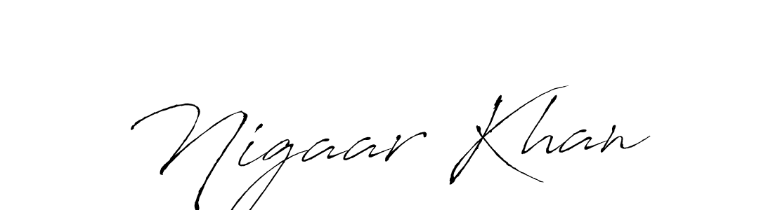 Use a signature maker to create a handwritten signature online. With this signature software, you can design (Antro_Vectra) your own signature for name Nigaar Khan. Nigaar Khan signature style 6 images and pictures png